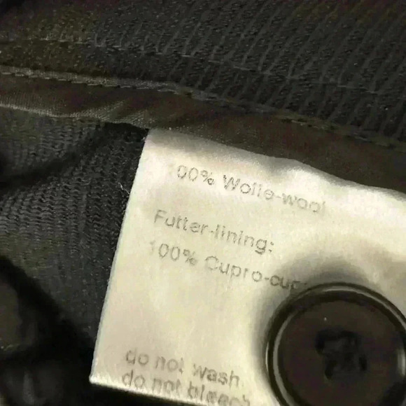 Akris Punto Black Wool Wide Leg Trousers Pants Size 6 IT 42 Minimalist Office - Picture 8 of 13